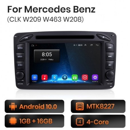 Equipo Multimedia para Mercedes Benz CLK W209 W203 W463 W208