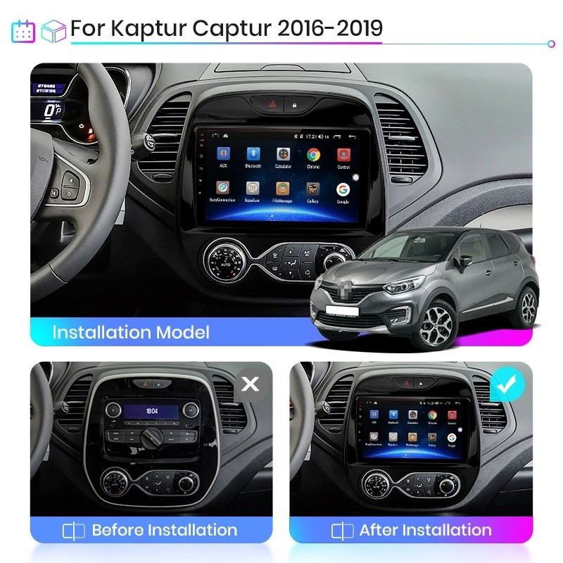 Radio Navegador Android para Renault Kaptur Captur (20162019) Elección