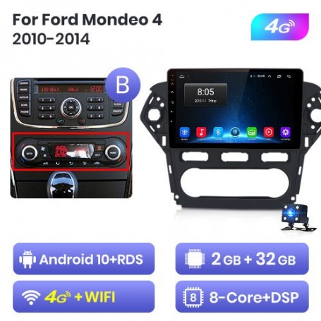 Equipo Multimedia para Ford Mondeo (2010-2014)