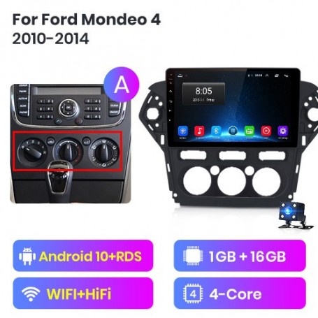 Radio Navegador Android para Ford Mondeo (2010-2014)