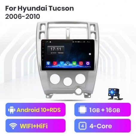 Radio Navegador Android para Hyundai Tucson (2004-2009)