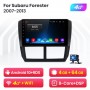 Radio Navegador Android para Subaru Forester 3 y Subaru Impreza (2007-2013)