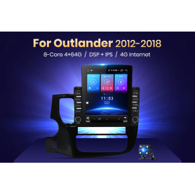 Equipo Multimedia Vertical para Mitsubishi Outlander 3 (2012-2018)