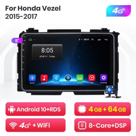 Equipo Multimedia para Honda Vezel (HRV) (2015-2017)