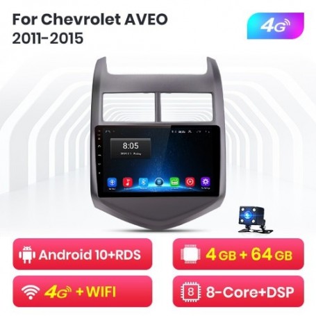 Radio Navegador Android para Chevrolet Aveo 2 (2011-2015)