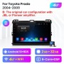 Radio Navegador Android para Toyota Land Cruiser Prado 120 (2004 - 2009)