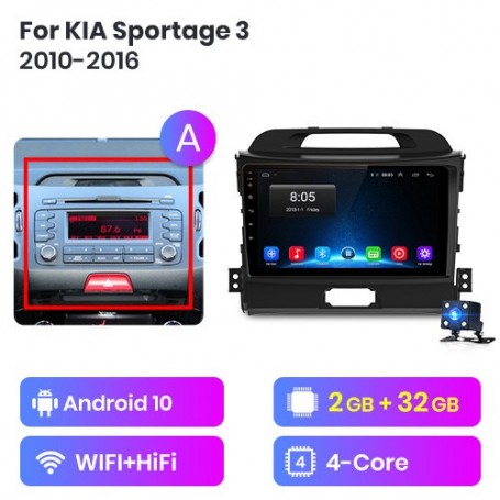 Equipo Multimedia para KIA Sportage 3 (2010-2016)