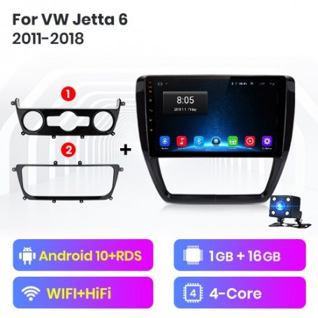 Radio Navegador Android para VW Jetta 6 (2011-2018)