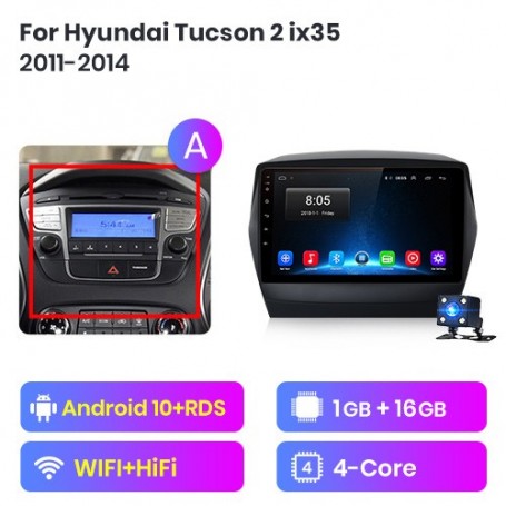 Equipo Multimedia para Hyundai Tucson 2 y IX35 (2009-2015)