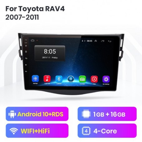 Radio Multimedia para Toyota Rav4 (2007 - 2011)