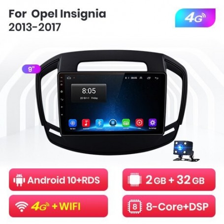 Radio Navegador Android para Opel Insignia (2013-2017)