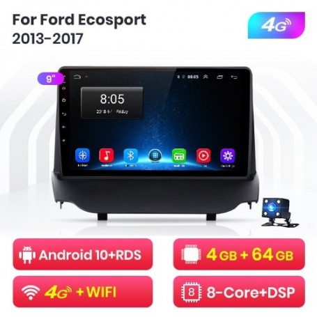Radio Navegador Android para Ford Ecosport (2013-2017)