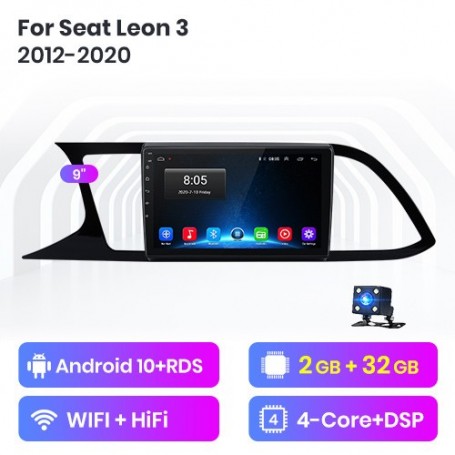 Radio Navegador Android para SEAT Leon 3 (2012-2020)