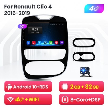 Radio Navegador Android para Renault Clio 4 (2016-2019)