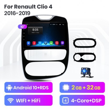 Radio Navegador Android para Renault Clio 4 (2016-2019)
