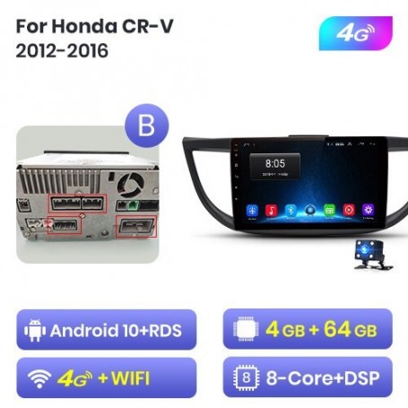 Equipo Multimedia para Honda CRV (2012-2016)