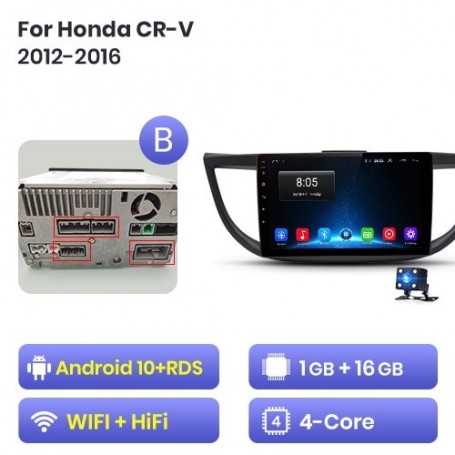 Equipo Multimedia para Honda CRV (2012-2016)