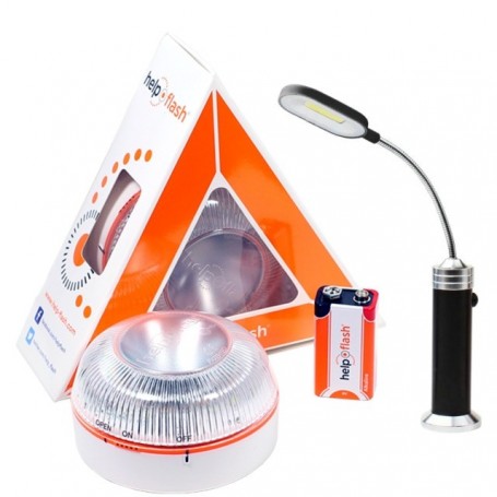 HELP FLASH - Luz de emergencia homologada por DGT