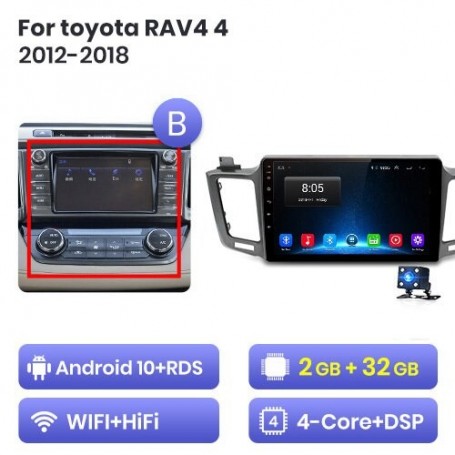 Equipo Multimedia para Toyota RAV4 (2012-2018)