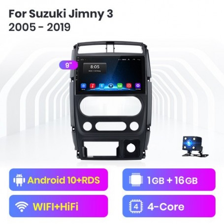 Radio Navegador Android para Suzuki Jimny 3 (2005-2019)