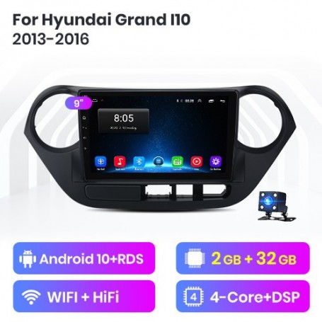 Equipo Multimedia para Hyundai Grand i10 (2013-2016)