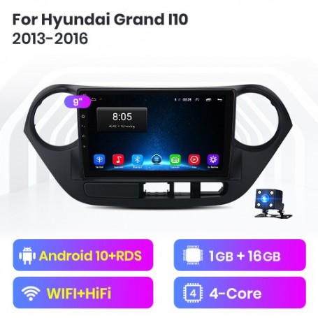 Radio Navegador Android para Hyundai Grand i10 (2013-2016)