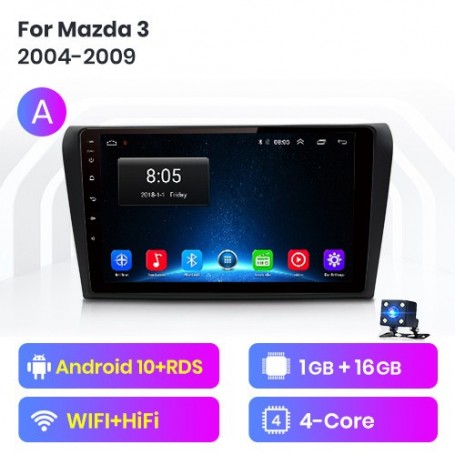 Radio Navegador Android para Mazda 3 (2004-2013)