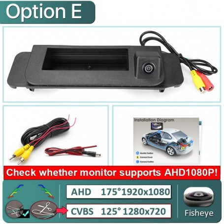 Cámara de visión trasera para Mercedes Benz Clase C CLA W205 W117