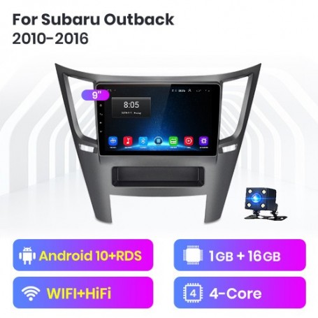 Radio Navegador Android para Subaru Outback (2010-2016)