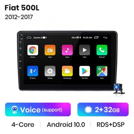 Equipo Multimedia para Fiat 500L (2012-2017)