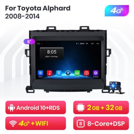 Equipo Multimedia para Toyota Alphard H20 (2008-2014)