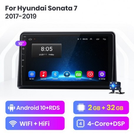 Radio Navegador Android para Hyundai Sonata 7 LF (2017-2019)