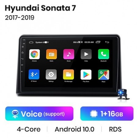 Radio Navegador Android para Hyundai Sonata 7 (2017-2019)