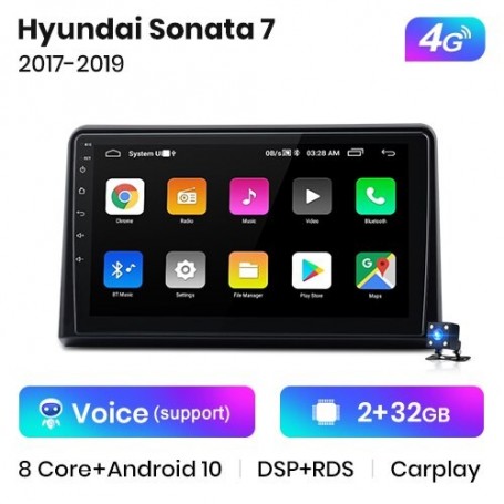 Radio Navegador Android para Hyundai Sonata 7 (2017-2019)