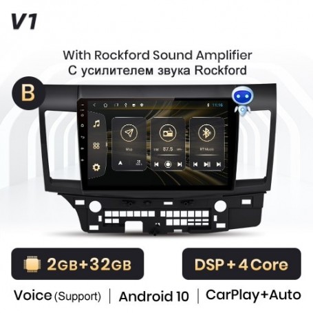 Radio Navegador Android para Mitsubishi Lancer (2007 - 2013)