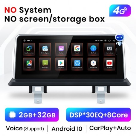 Radio Navegador Android para BMW Serie 1 E81 E82 E87 E88 CCC/CIC (2005-2012)