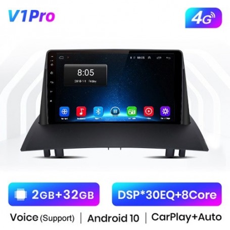 Radio Navegador Android Para Renault Megane 2 (2002 - 2009)