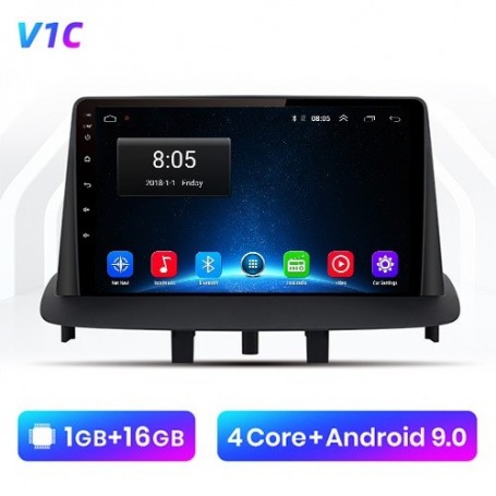 Radio Navegador Android para Renault Megane 3 (2008-2014)