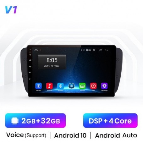 Radio Navegador Android para Seat Ibiza 6J (2009-2013)