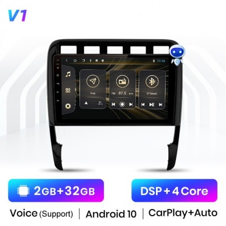 Radio Navegador Android para Porsche Cayenne (2004-2012)