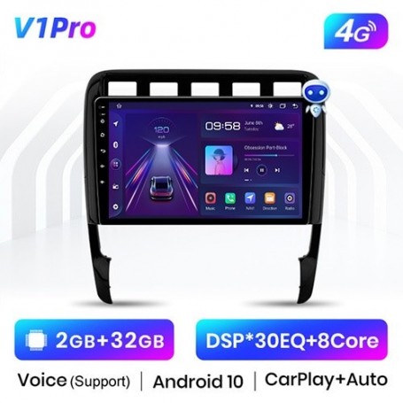 Radio Navegador Android para Porsche Cayenne (2004-2012)