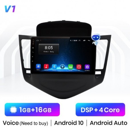 Radio Navegador Android para Chevrolet Cruze (2008 - 2015)