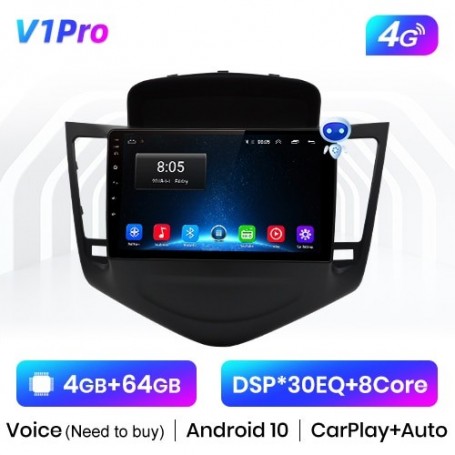 Radio Navegador Android para Chevrolet Cruze (2008 - 2015)