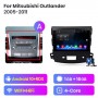 Radio Navegador Android para Mitsubishi Outlander 3 (2005-2011) Citroen C-Crosser y Peugeot 4007
