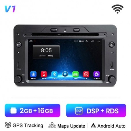 Radio Navegador Android para Alfa Romeo 159 / Brera / Spider / Sportwagon