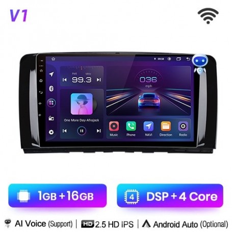 Radio Navegador Android Para Mercedes Benz Clase R w251 (2005-2017)