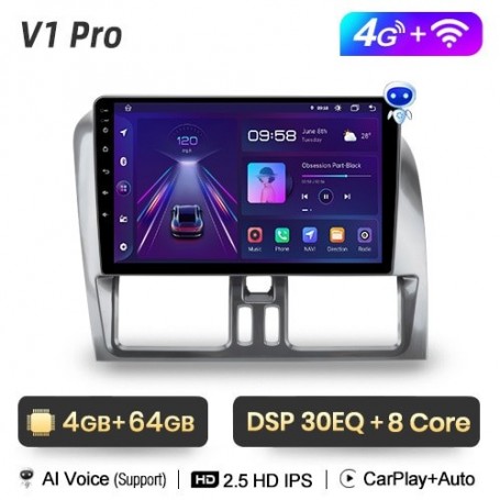 Radio Navegador Android para Volvo XC60 2014-2017