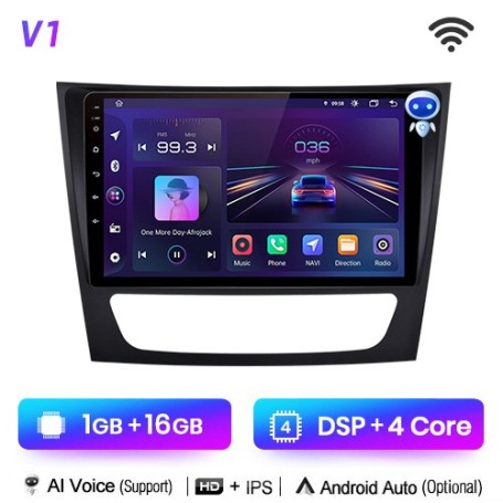 Radio Navegador Android para Mercedes Benz Clase E W211 CLS W219 (2002 - 2010)