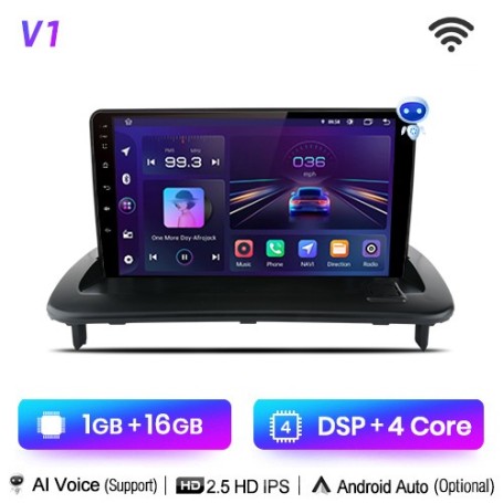 Radio Navegador Android para VOLVO C30 S40 C70 (2006 - 2012)