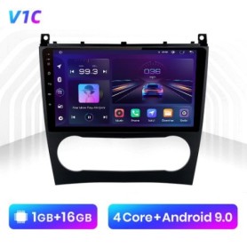 Radio Navegador Android para Mercedes Benz Clase C W203 (2005 - 2009)